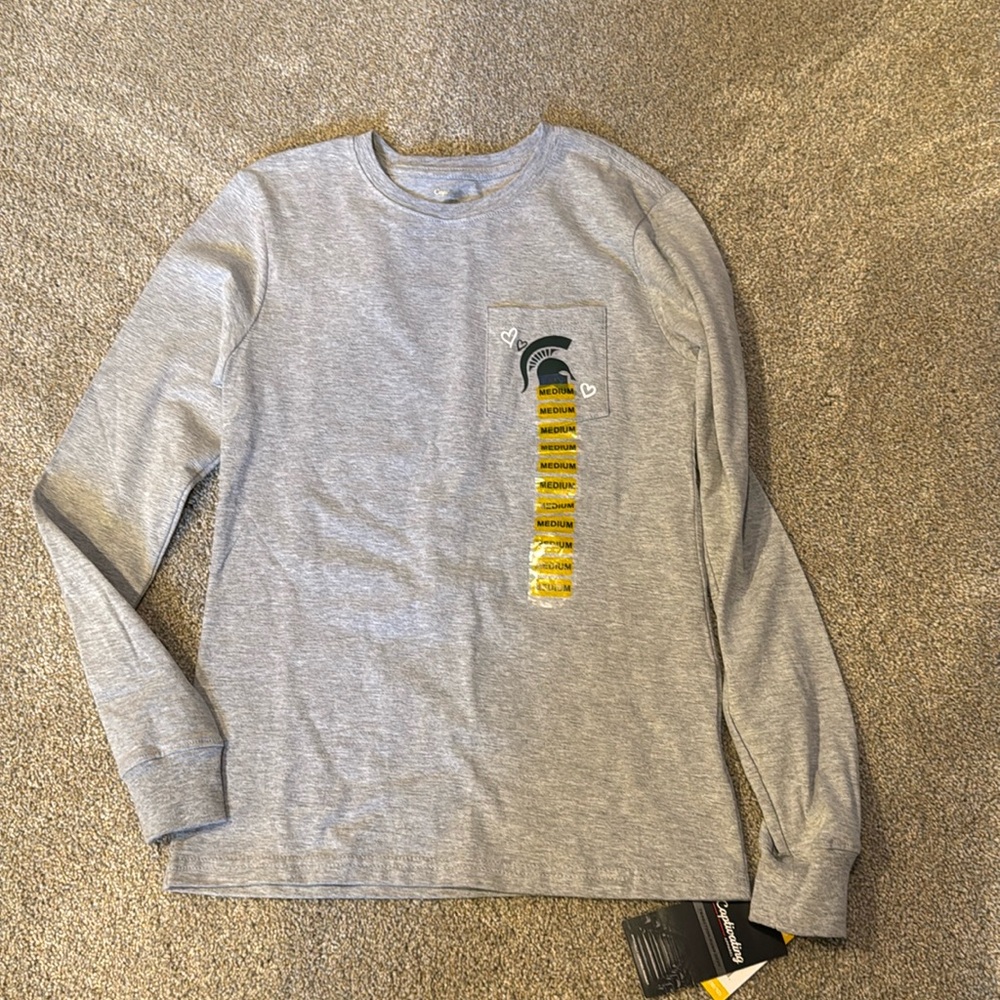 Michigan state long sleeve top
